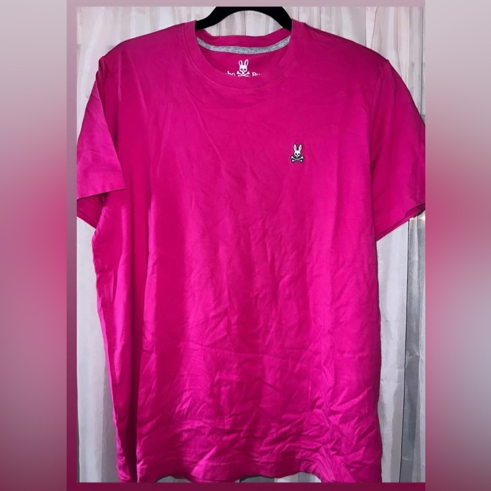 Psycho Bunny Pink Short Sleeve Tee